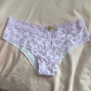 PINK no show cheekster/tanga